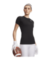 Under Armour HG Authentics Comp T-Shirt Damen Schwarz F008