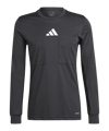 adidas Referee 24 Shirt met lange mouwen Zwart 