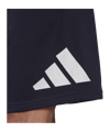 adidas Three Bar Future Icons Short Blau - blau