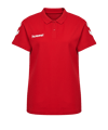 Hummel Polo en coton femmes rouge F3062 