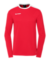 Kempa Maglia manica lunga Rosso C61 