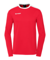 Kempa Maglia manica lunga Rosso C61 
