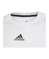 adidas Future Icon T-Shirt Kids Weiss Schwarz - weiss
