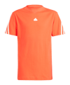 adidas Future Icons 3-Stripes t-shirt bambini  rosso