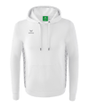 Sweat à capuche Essential équipe Erima enfants blanc gris