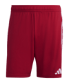 adidas Tiro 23 Short Rot Weiss