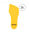 Cawila Marker-System Foot 21cm Tracciatore per campi Giallo