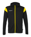uhlsport Veste à capuche Noir C09