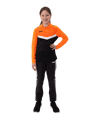 JAKO Iconic HalfZip Sweatshirt Kids Schwarz F807 - schwarz