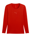 PUMA teamLIGA26 Baselayer LS T-Shirt Rouge C01 