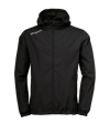 Veste de pluie Uhlsport Essential enfants noire F01