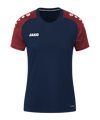 JAKO Performance T-Shirt Damen Dunkelblau Rot F909