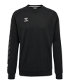 Hummel Move Grid Cotton Sweatshirt Schwarz F2001