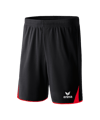 Short Erima 5-Cubes pour enfants noir et rouge 