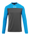Kempa Prime Shirt Lange Mouw Kids Grijs Blauw F02  