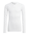 adidas Techfit Underwear Mock Manches Longues Enfants Blanc