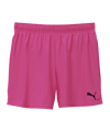 PUMA teamGOAL pantaloncini donna fucsia nero F25 