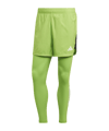 adidas Tiro 23 Pro Tight pantaloni da portiere  verde nero