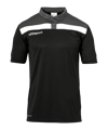 uhlsport Offense 23 Poloshirt Schwarz Grau F01 