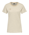 Hummel Move T-Shirt Damen Beige F9094