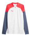 PUMA Individualcup Halfzip Sweatshirt Wit F53  