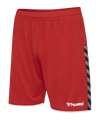 Hummel Authentic Poly short Kids rosso F3062 