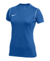 Nike Park 20 T-Shirt Dames Blauw Wit F463  