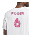 adidas Pogba Icon Graphic T-Shirt Weiss - weiss