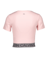 Calvin Klein Active Icon T-Shirt Damen Pink F690 - rosa