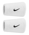 Nike Swoosh Classic Doublewide 2Pk Bracelet Blanc C101