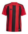 adidas Striped 24 Trikot Kids Rot Schwarz