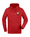 11ts Academy Hoody Brustlogo Rot