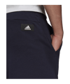 adidas Three Bar Future Icons Short Blau - blau