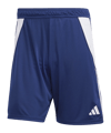 Short adidas Tiro 24 2en1 bleu blanc 