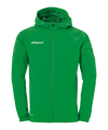 uhlsport Giacca con cappuccio verde C006 