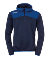 Kempa Ekotion 2.0 Quarter Sweatshirt Blauw F03  