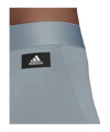 adidas 3B Future Icons Leggings Damen Blau Weiss - blau
