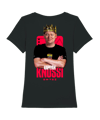 Battle of the Socials T-Shirt "Team Knossi" Damen Schwarz