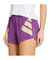 adidas Adizero Road To Records Split Laufshort Damen Lila