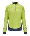 Hummel hmlLEAD HalfZip Sweatshirt Kids Grün F6242