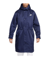 Nike Club Stadium Parka veste bleu blanc F410 