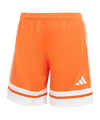 adidas Squadra 25 Korte Broek Dames Oranje  
