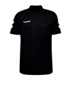 Hummel Cotton Poloshirt Kids Schwarz F2001