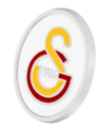 Galatasaray Istanbul Logo Abzeichen Accessoire Gold