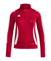 Veste de Training adidas Tiro 24 femmes rouge blanc