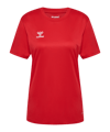 Hummel Essential shirt Dames rood F3062 