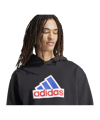 adidas Future Icons Badge of Sport Hoody Schwarz - schwarz