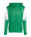 adidas Squadra 25 giacca con cappuccio verde 