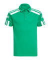 Polo Squadra 21 enfants vert blanc 