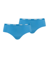 PUMA Iconic Hipster 2er Pack Damen Blau F018 - blau